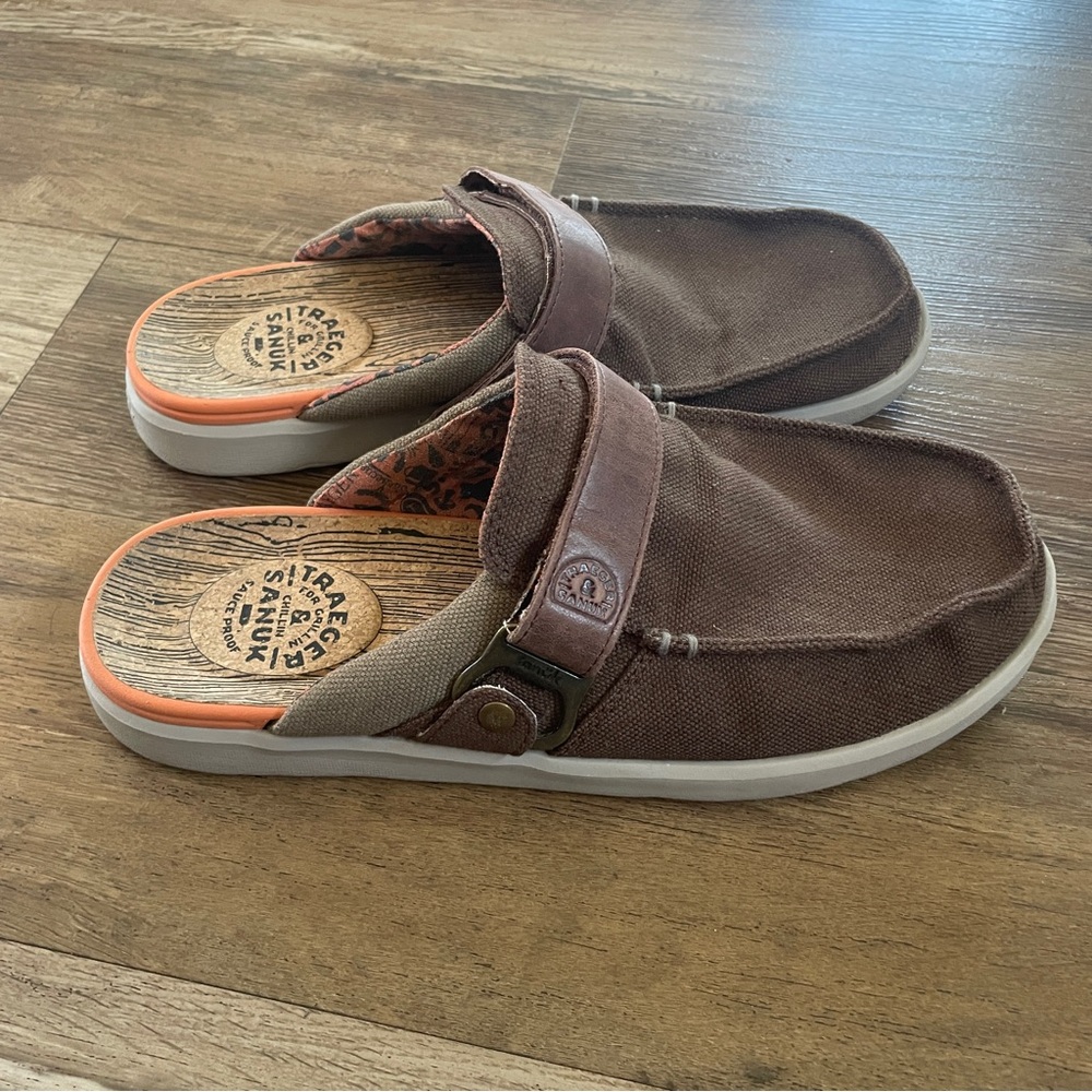 Sanuk X Traeger happy hour light shoes 10